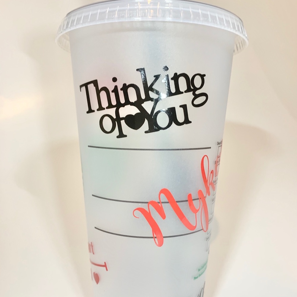 Customized Starbucks Cup - Picture 2 of 4